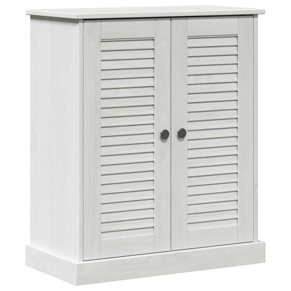 vidaXL Σετ Επίπλων Μπάνιου με ράφι 2 pcs Καφέ 67.5 x 34 x 80 εκ.