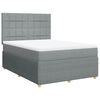 vidaXL &Kappa;&rho;&epsilon;&beta;ά&tau;&iota; Boxspring &mu;&epsilon; &Sigma;&tau;&rho;ώ&mu;&alpha; &Alpha;&nu;&omicron;&iota;&chi;&tau;ό &Gamma;&kappa;&rho;&iota; 140x200 &epsilon;&kappa;. &Upsilon;&phi;&alpha;&sigma;&mu;ά&tau;&iota;&nu;&omicron;