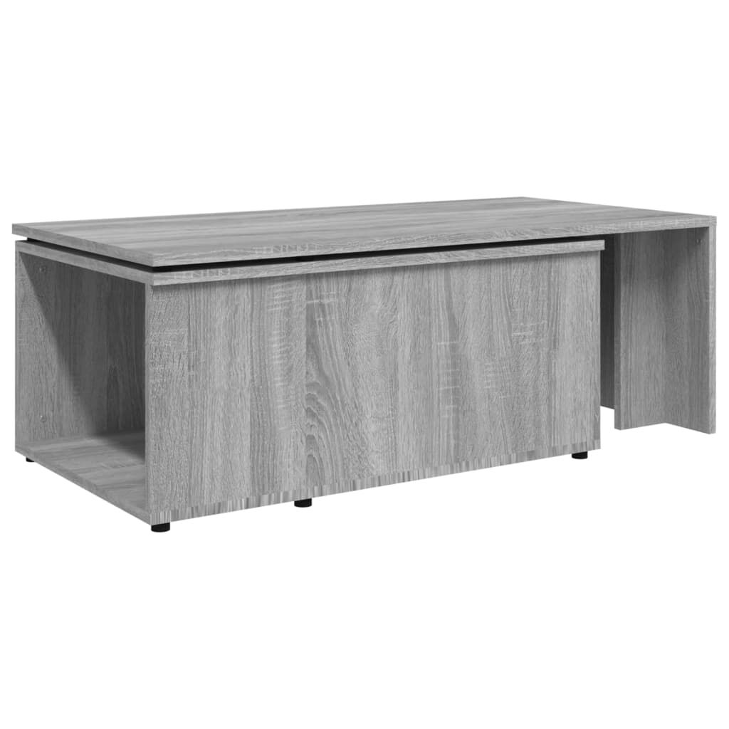 vidaXL Τραπεζάκι Σαλονιού Γκρι Sonoma 150x50x35 εκ. Επεξεργασμένο Ξύλο