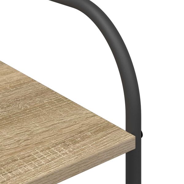 vidaXL Ράφι Ρούχων με ράφι Καφέ 120 x 44 x 160 εκ Επεξεργασμένο ξύλο