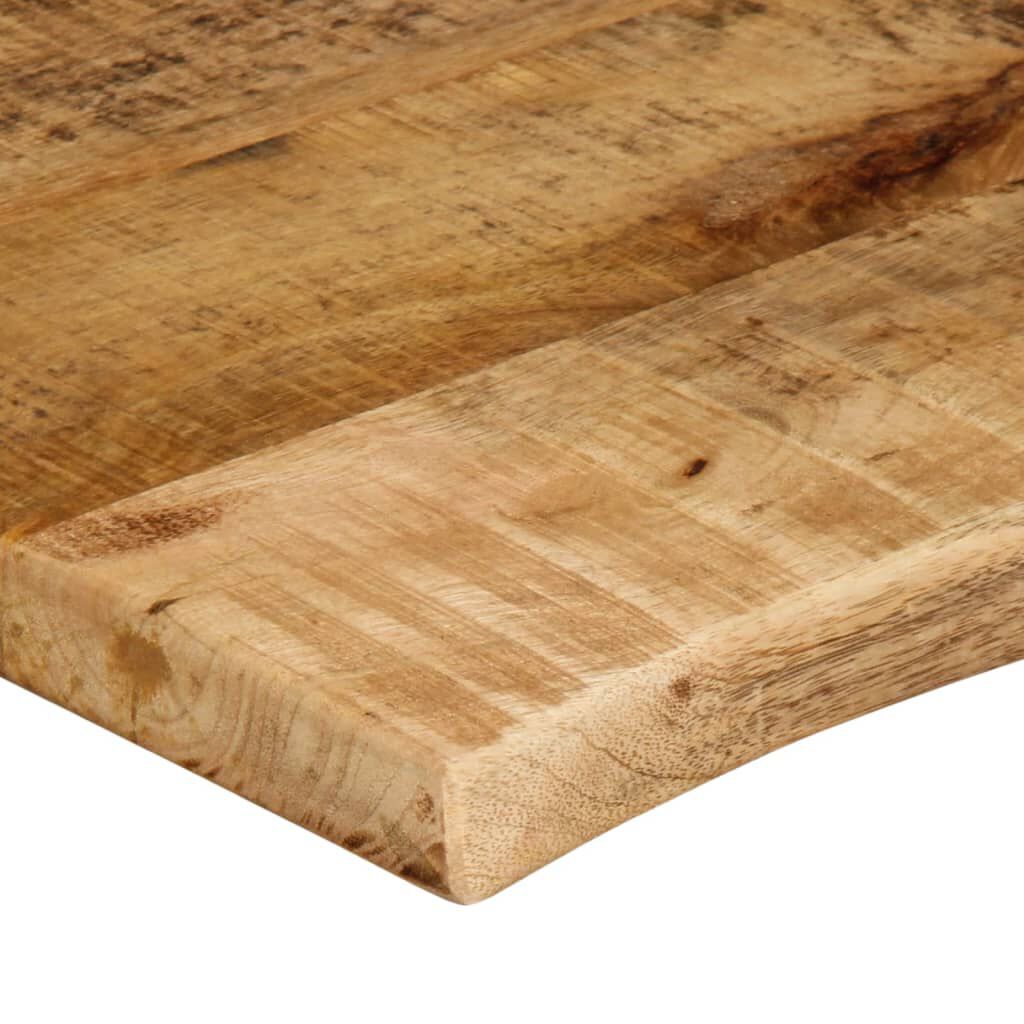 vidaXL Επιφάνεια Τραπεζιού 100x60x2,5 εκ. Live Edge Μασίφ Ξύλο Μάνγκο