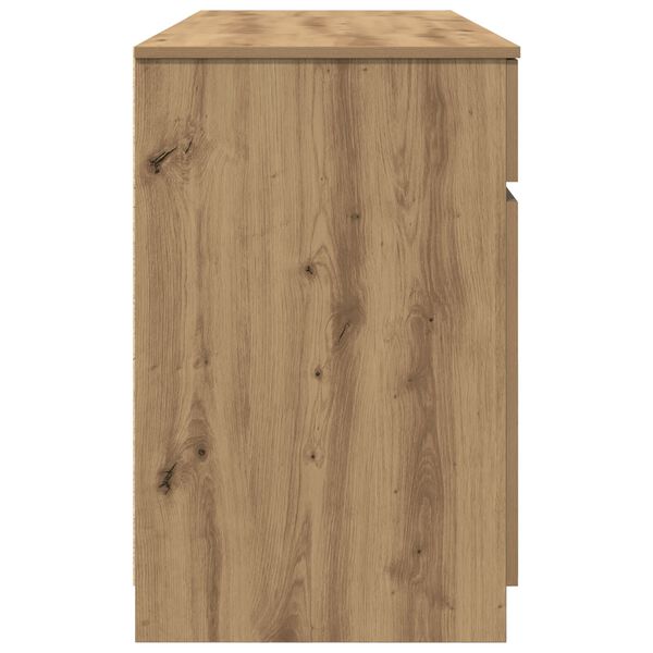 vidaXL Γραφείο Artisan Oak 140x49x76 εκ. Επεξεργασμένο ξύλο