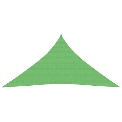 vidaXL Πανί Σκίασης Ανοιχτό Πράσινο 4 x 5 x 5 μ. από HDPE 160 γρ./μ²