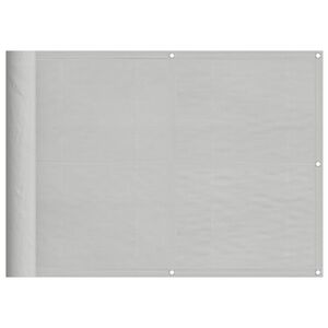 vidaXL Διαχωριστικό Βεράντας Αν. Γκρι 75x800εκ 100% Πολ. Ύφασμα Oxford