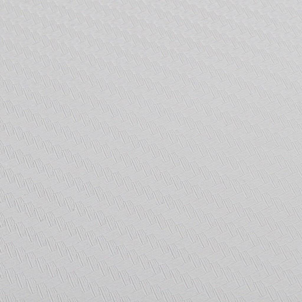 vidaXL Μεμβράνη Αυτοκινήτου 3D Λευκή 100 x 150 εκ.