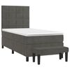 vidaXL &Kappa;&rho;&epsilon;&beta;ά&tau;&iota; Boxspring &mu;&epsilon; &Sigma;&tau;&rho;ώ&mu;&alpha; &Sigma;&kappa;&omicron;ύ&rho;&omicron; &Gamma;&kappa;&rho;&iota; 90x190 &epsilon;&kappa;. &Beta;&epsilon;&lambda;&omicron;ύ&delta;&iota;&nu;&omicron;