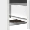 vidaXL Τραπέζι περιποίησης με συρτάρι 2 pcs Λευκό 50 x 41 x 135 εκ