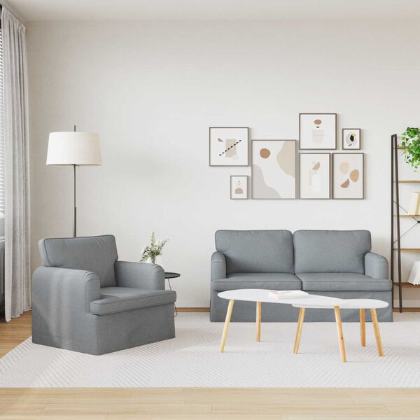 vidaXL &Kappa;&alpha;&nu;&alpha;&pi;έ&sigmaf; 2 pcs &Alpha;&nu;&omicron;&iota;&chi;&tau;ό &gamma;&kappa;&rho;&iota;