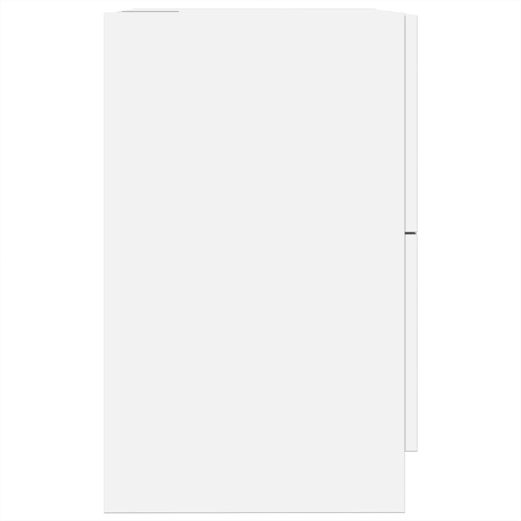 vidaXL Ντουλάπι Νιπτήρα Λευκό 40x37x59 εκ. Επεξεργασμένο Ξύλο