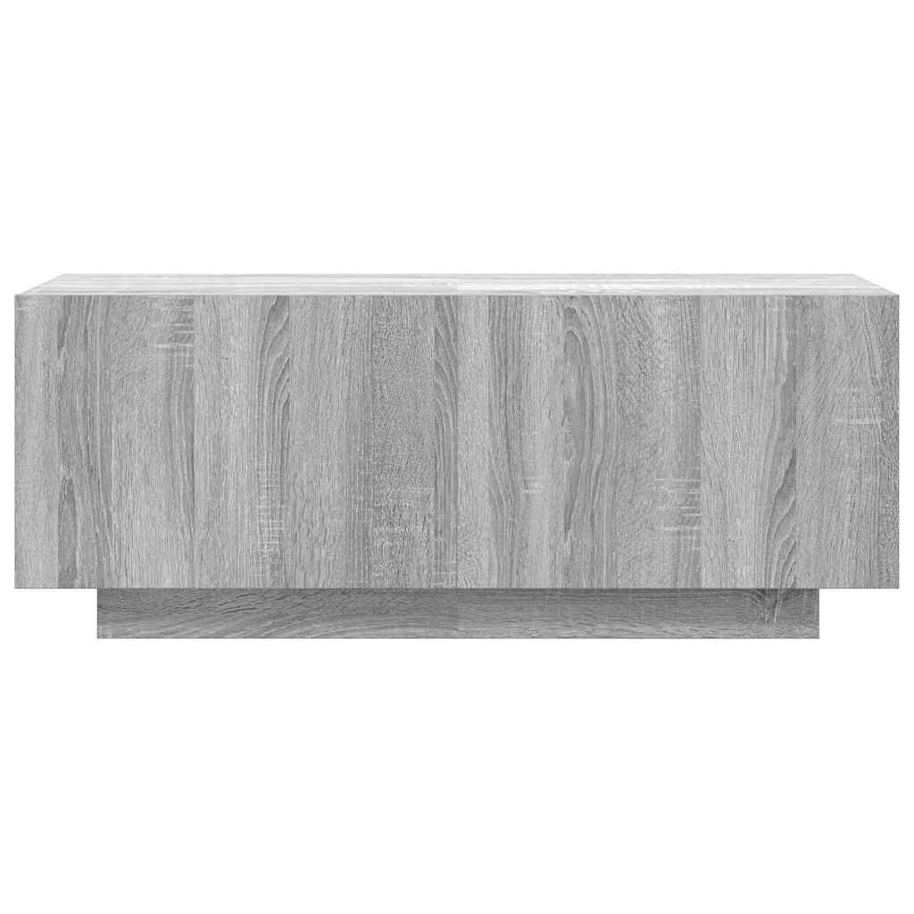 vidaXL Έπιπλο Τηλεόρασης Γκρι Sonoma 100x35x40 εκ. από Επεξεργ. Ξύλο