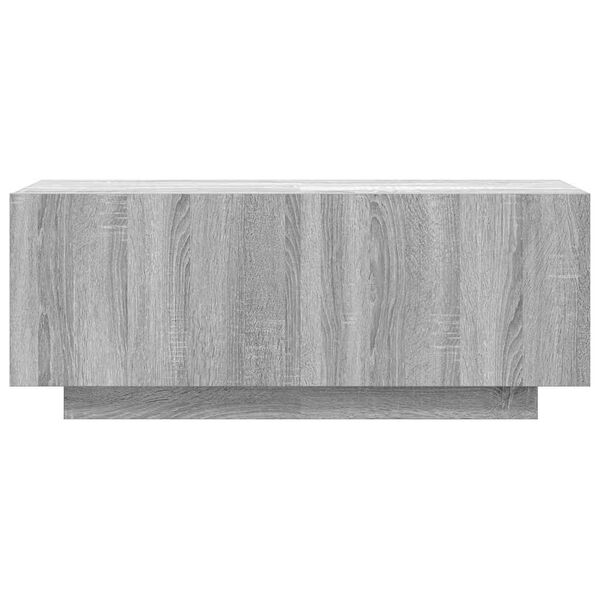vidaXL Έπιπλο Τηλεόρασης Γκρι Sonoma 100x35x40 εκ. από Επεξεργ. Ξύλο