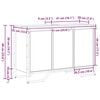 vidaXL Ντουλάπι Λεκάνης Artisan Oak 91 x 35 x 60 εκ Επεξεργασμένο ξύλο