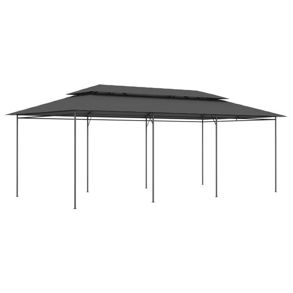 vidaXL Κιόσκι Ανθρακί 600 x 298 x 270 εκ.