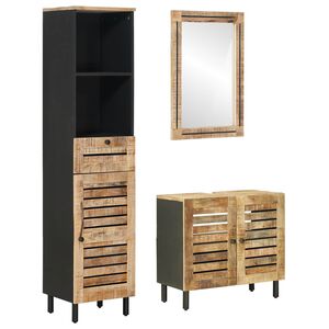vidaXL &Sigma;&epsilon;&tau; &Nu;&tau;&omicron;&upsilon;&lambda;&alpha;&pi;&iota;ώ&nu; &Mu;&pi;ά&nu;&iota;&omicron;&upsilon; 3 &tau;&mu;&chi;. &Phi;&upsilon;&sigma;&iota;&kappa;ό 38 x 33 x 160 &epsilon;&kappa;.