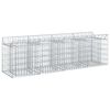 vidaXL &Alpha;&nu;&alpha;&sigma;&eta;&kappa;&omega;&mu;έ&nu;&omicron; &kappa;&rho;&epsilon;&beta;ά&tau;&iota; gabion 200 x 50 x 60 cm &Alpha;&sigma;&eta;&mu;ί