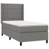 vidaXL &Kappa;&rho;&epsilon;&beta;ά&tau;&iota; Boxspring &mu;&epsilon; &Sigma;&tau;&rho;ώ&mu;&alpha; &Sigma;&kappa;&omicron;ύ&rho;&omicron; &Gamma;&kappa;&rho;&iota; 90x200 &epsilon;&kappa;. &Upsilon;&phi;&alpha;&sigma;&mu;ά&tau;&iota;&nu;&omicron;