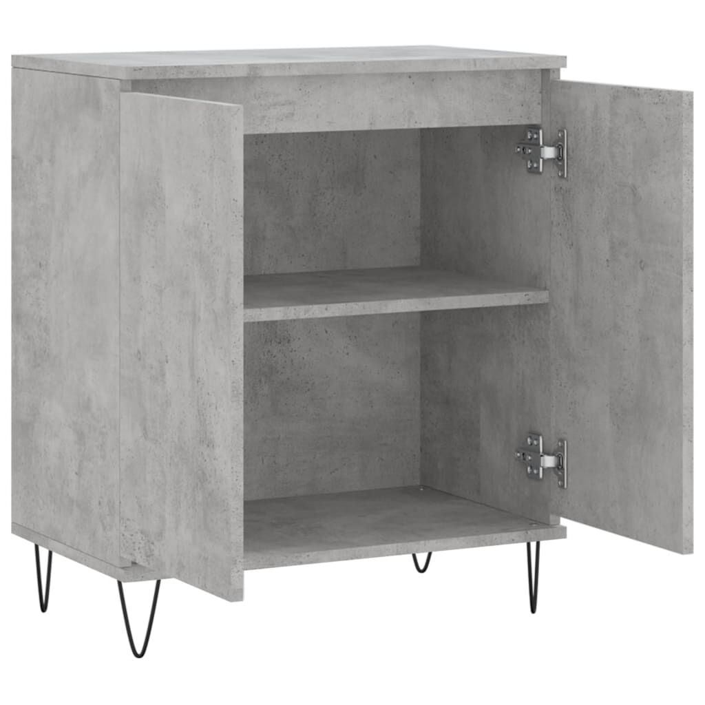 vidaXL Ντουλάπι Γκρι Σκυροδέματος 60x35x70 εκ. Επεξεργασμένο Ξύλο
