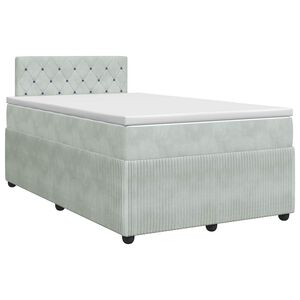 vidaXL &Kappa;&rho;&epsilon;&beta;ά&tau;&iota; box spring &mu;&epsilon; &sigma;&tau;&rho;ώ&mu;&alpha; &Alpha;&nu;&omicron;&iota;&chi;&tau;ό &gamma;&kappa;&rho;&iota; 120 x 200 cm &Beta;&epsilon;&lambda;&omicron;ύ&delta;&omicron;