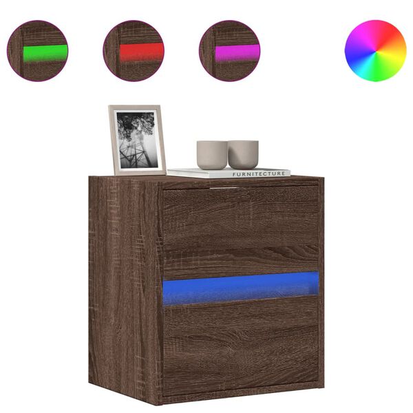 vidaXL Έ&pi;&iota;&pi;&lambda;&omicron; &Tau;&omicron;ί&chi;&omicron;&upsilon; &Tau;&eta;&lambda;&epsilon;ό&rho;&alpha;&sigma;&eta;&sigmaf; &mu;&epsilon; LED &Kappa;&alpha;&phi;έ &Delta;&rho;&upsilon;&sigmaf; 41x31x45 &epsilon;&kappa;.