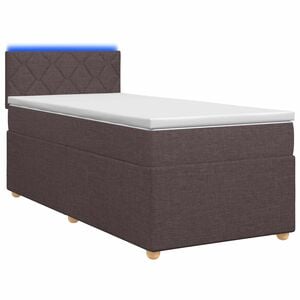 vidaXL &Kappa;&rho;&epsilon;&beta;ά&tau;&iota; box spring &mu;&epsilon; &sigma;&tau;&rho;ώ&mu;&alpha; &Sigma;&kappa;&omicron;ύ&rho;&omicron; &Kappa;&alpha;&phi;έ 90 x 190 cm Ύ&phi;&alpha;&sigma;&mu;&alpha;