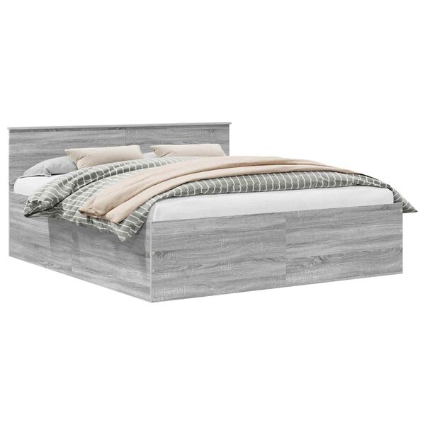 vidaXL &Sigma;&kappa;&epsilon;&lambda;&epsilon;&tau;ό&sigmaf; &Kappa;&rho;&epsilon;&beta;&alpha;&tau;&iota;&omicron;ύ &mu;&epsilon; &kappa;&epsilon;&phi;&alpha;&lambda;ά&rho;&iota; &Gamma;&kappa;&rho;ί&zeta;&omicron; &Sigma;&omicron;&nu;&omicron;&mu;&alpha; 200 x 200 cm