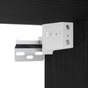 vidaXL Σετ επίπλου τηλεόρασης 8 pcs Μαύρη Οξυά Επεξεργασμένο ξύλο