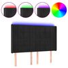 vidaXL &Kappa;&epsilon;&phi;&alpha;&lambda;ά&rho;&iota; &Kappa;&rho;&epsilon;&beta;&alpha;&tau;&iota;&omicron;ύ LED &Mu;&alpha;ύ&rho;&omicron; 147x16x118/128 &epsilon;&kappa;. &Beta;&epsilon;&lambda;&omicron;ύ&delta;&iota;&nu;&omicron;
