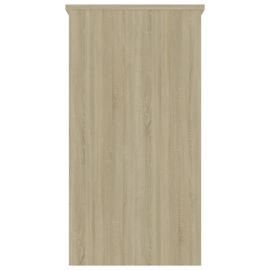 vidaXL Γραφείο Χρώμα Sonoma Δρυς 80 x 40 x 75 εκ. από Επεξ. Ξύλο