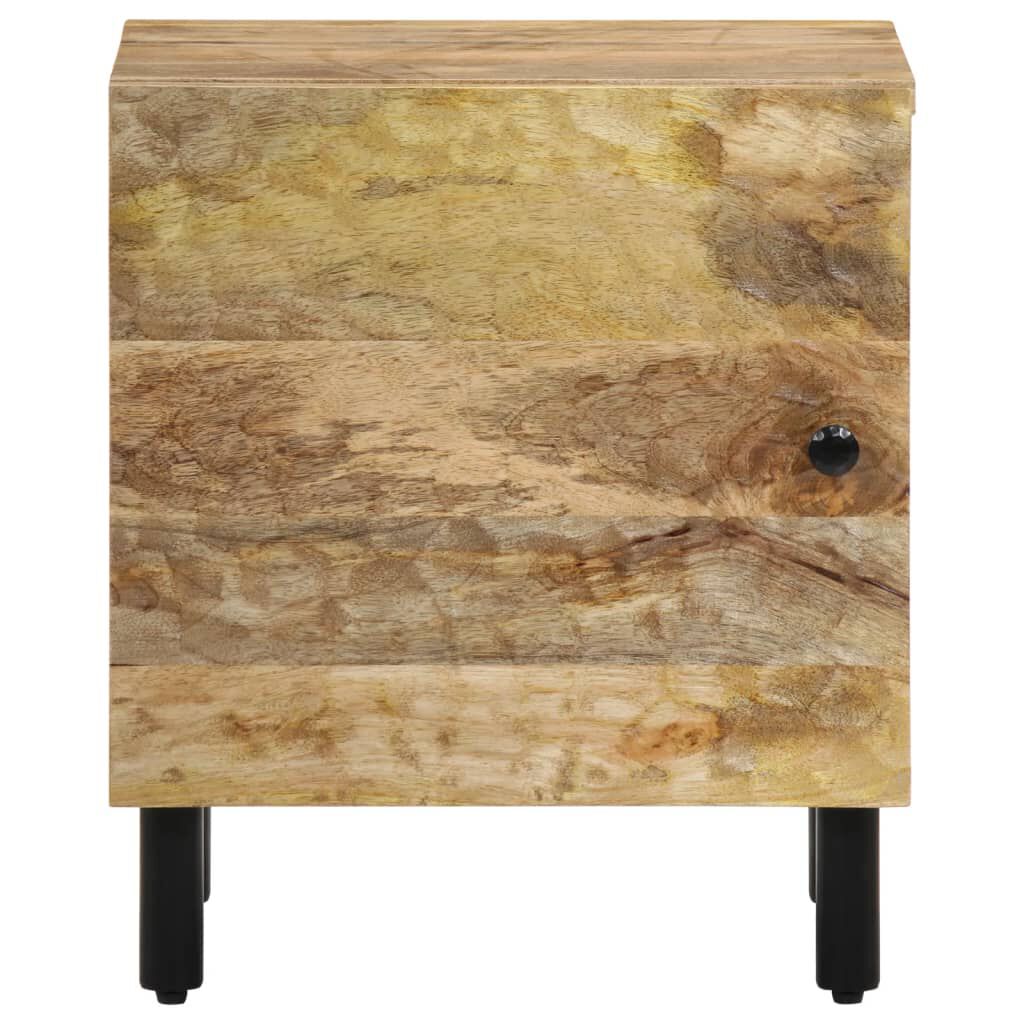 vidaXL Κομοδίνο 40 x 33 x 46 εκ. από Μασίφ Ξύλο Μάνγκο