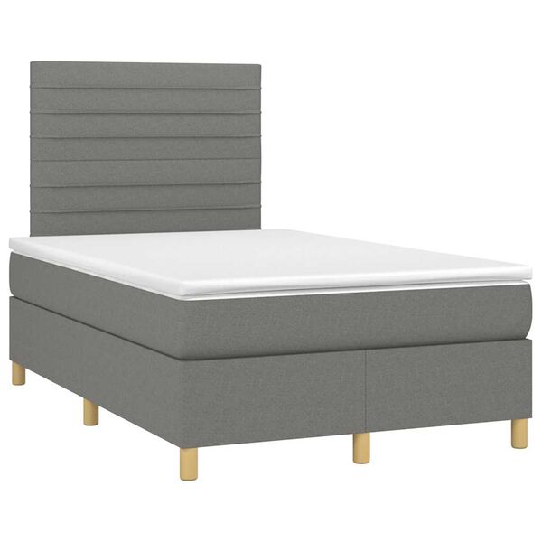 vidaXL &Kappa;&rho;&epsilon;&beta;ά&tau;&iota; Boxspring &mu;&epsilon; &Sigma;&tau;&rho;ώ&mu;&alpha; &Sigma;&kappa;&omicron;ύ&rho;&omicron; &Gamma;&kappa;&rho;&iota; 120x190 &epsilon;&kappa; &Upsilon;&phi;&alpha;&sigma;&mu;ά&tau;&iota;&nu;&omicron;