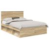 vidaXL &Sigma;&kappa;&epsilon;&lambda;&epsilon;&tau;ό&sigmaf; &Kappa;&rho;&epsilon;&beta;&alpha;&tau;&iota;&omicron;ύ &mu;&epsilon; &sigma;&upsilon;&rho;&tau;ά&rho;&iota; &Delta;&rho;ύ&sigmaf; Sonoma 150 x 200 cm