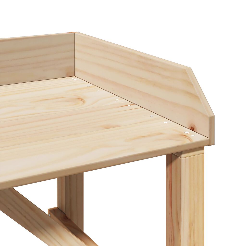 vidaXL Τραπέζι Κηπουρικής 75x40x90 εκ Μασίφ Ξύλο Πεύκου