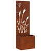 vidaXL &Omicron;&theta;ό&nu;&eta; &Iota;&delta;&iota;&omega;&tau;&iota;&kappa;ό&tau;&eta;&tau;&alpha;&sigmaf; &Kappa;ή&pi;&omicron;&upsilon; &Sigma;&kappa; rusty 50 x 150 cm