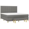 vidaXL &Kappa;&rho;&epsilon;&beta;ά&tau;&iota; Boxspring &mu;&epsilon; &Sigma;&tau;&rho;ώ&mu;&alpha; &Sigma;&kappa;&omicron;ύ&rho;&omicron; &Gamma;&kappa;&rho;&iota; 160x200 &epsilon;&kappa; &Upsilon;&phi;&alpha;&sigma;&mu;ά&tau;&iota;&nu;&omicron;