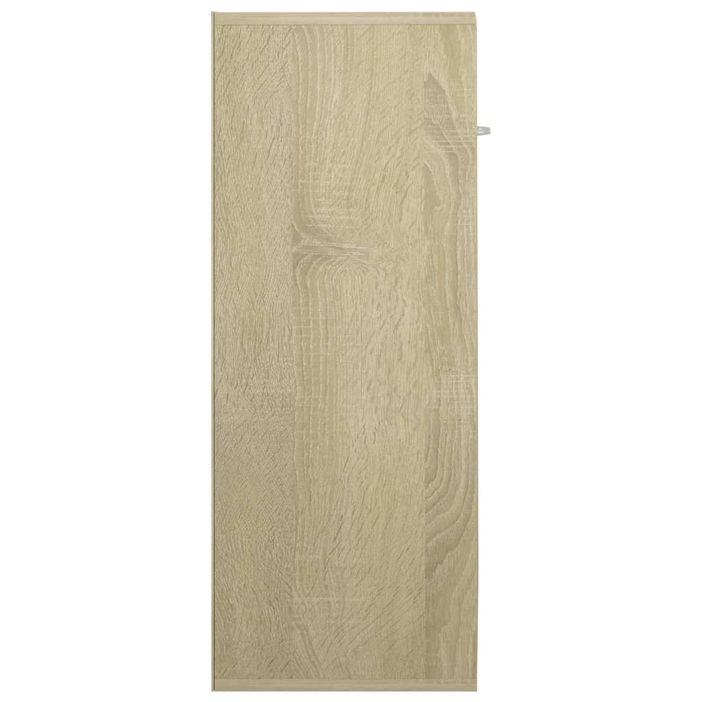 vidaXL Ντουλάπι Sonoma Δρυς 60 x 30 x 75 εκ. από Επεξ. Ξύλο