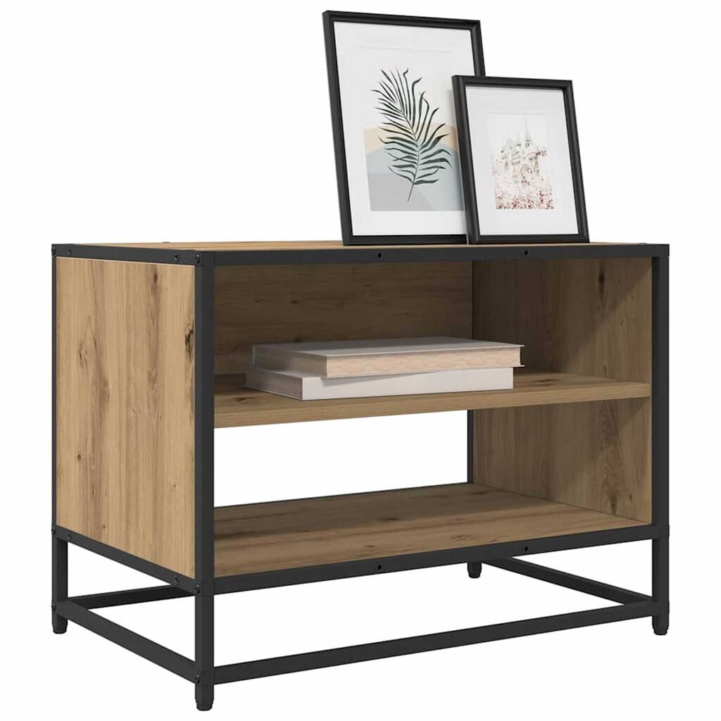 vidaXL Ντουλάπι TV artisan δρυς 61 x 40 x 46 εκ Επεξεργασμένο ξύλο