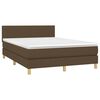 vidaXL &Kappa;&rho;&epsilon;&beta;ά&tau;&iota; Boxspring &mu;&epsilon; &Sigma;&tau;&rho;ώ&mu;&alpha; &Sigma;&kappa;&omicron;ύ&rho;&omicron; &Kappa;&alpha;&phi;έ 140x190 &epsilon;&kappa;. &Upsilon;&phi;&alpha;&sigma;&mu;ά&tau;&iota;&nu;&omicron;