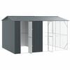 vidaXL Κλουβί Πουλιών Ανθρακί 430 x 310 x 247 εκ Γαλβανισμένος χάλυβας