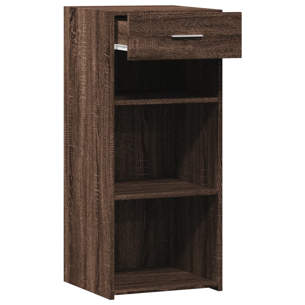 vidaXL Ντουλάπι Καφέ Δρυς 40x42,5x93 εκ. Επεξεργασμένο Ξύλο