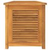 vidaXL Μπαούλο Αποθήκευσης Κήπου με Τσάντα 150x50x55εκ Μασίφ Ξύλο Teak