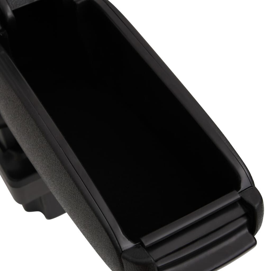 vidaXL Τεμπέλης Αυτοκινήτου Μαύρος 11,5 x 32 x (30-50) εκ. από ABS