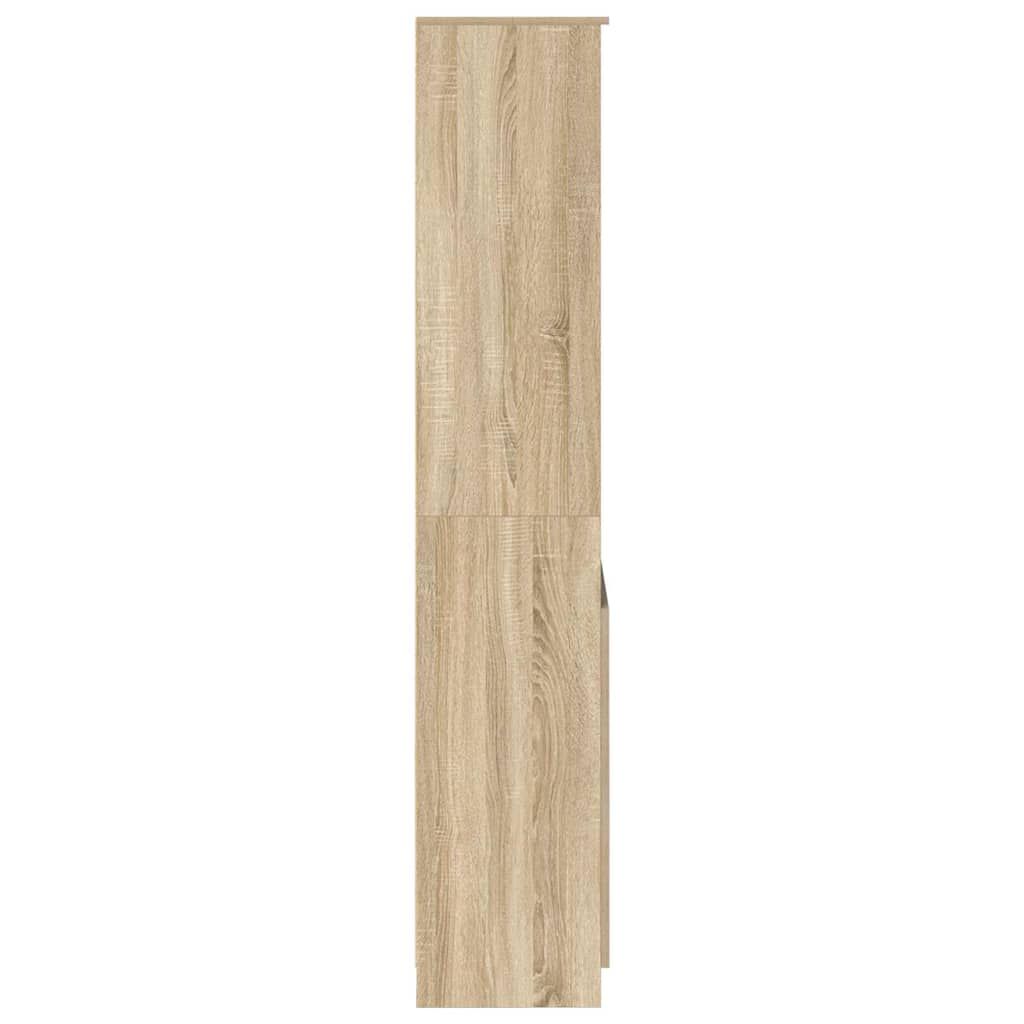 vidaXL Ντουλάπι Sonoma Δρυς 70x35x180 εκ. από Επεξεργασμένο Ξύλο