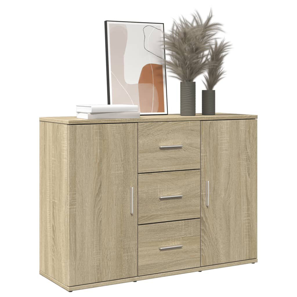 vidaXL Ντουλάπι Sonoma Δρυς 90,5x29,5x65 εκ. από Επεξεργασμένο Ξύλο