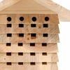 vidaXL Ξενοδοχείο Μελισσών 22 x 20 x 20 εκ. από Μασίφ Ξύλο Ελάτης