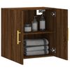 vidaXL Ντουλάπι Τοίχου Καφέ Δρυς 60 x 31 x 60 εκ. Επεξεργασμένο Ξύλο