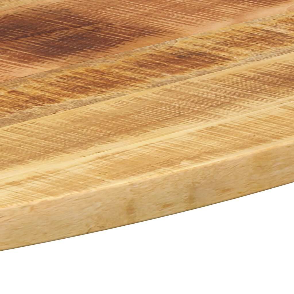 vidaXL Επιφάνεια Τραπεζιού Οβάλ 110x40x3,8 εκ. Μασίφ Ξύλο Μάνγκο
