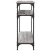 vidaXL Τραπέζι Κονσόλα Γκρι Sonoma 75x29x75 εκ. Επεξεργασμένο Ξύλο