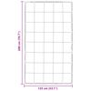 vidaXL &Kappa;&omicron;&upsilon;&beta;έ&rho;&tau;&alpha; &omicron;&lambda;ό&kappa;&lambda;&eta;&rho;&omicron;&upsilon; &tau;&omicron;&upsilon; &chi;&rho;ό&nu;&omicron;&upsilon; &Mu;&alpha;ύ&rho;&omicron; 135 x 200 cm