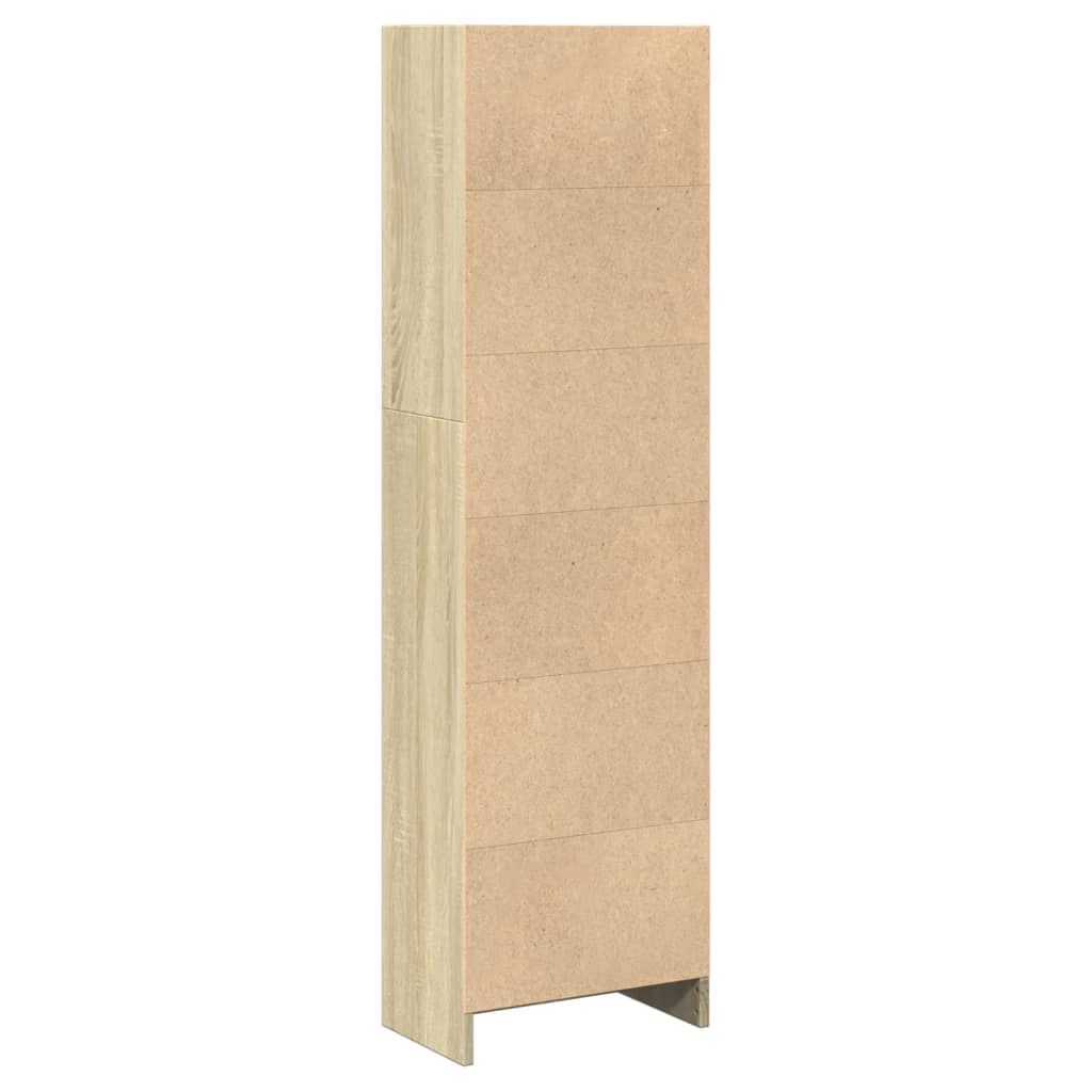 vidaXL Βιβλιοθήκη Sonoma Δρυς 40x24x143 εκ. από Επεξεργασμένο Ξύλο