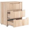vidaXL Sideboard VISNES Δρυς Sonoma 60x40x73 cm Ξύλο μηχανής